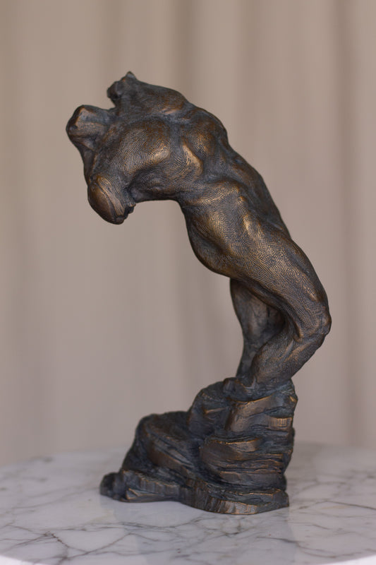 Male Torso- Bronze
