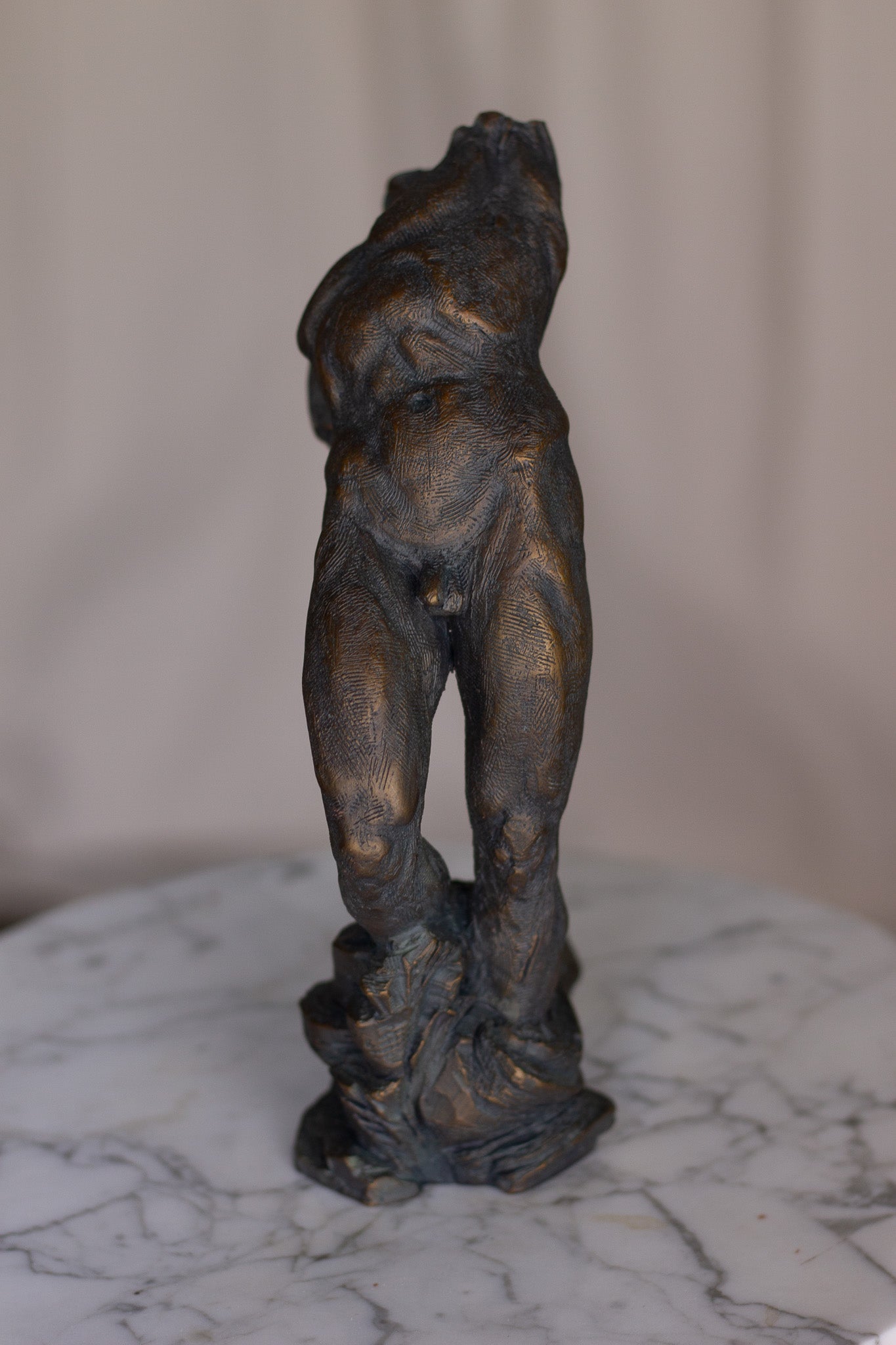 Male Torso- Bronze